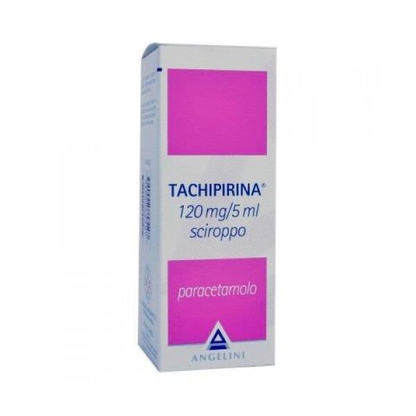 angelini (a.c.r.a.f.) spa tachipirina sciroppo 120 ml 120 mg / 5 ml