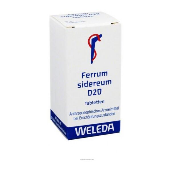 weleda ferrum sidereum d 20 80 compresse