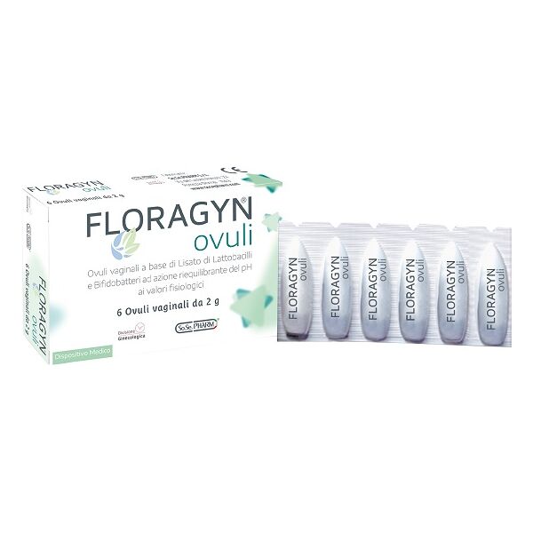 so.se.pharm srl floragyn ovuli vaginali 6 pezzi 12g