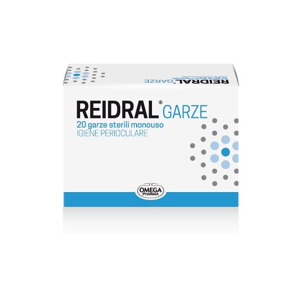 omega pharma srl reidral garze oculari 20pz