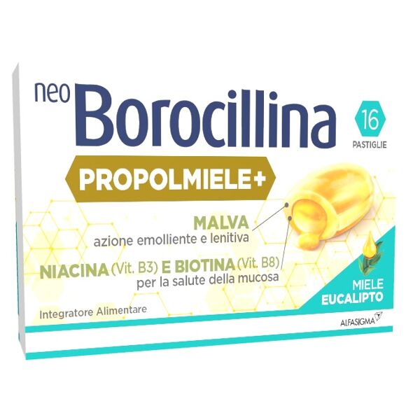alfasigma spa neo borocillina propoli miele eucalipto 16 pastiglie