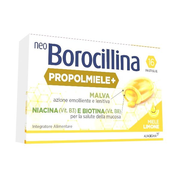 alfasigma spa neo borocillina propoli miele limone 16 pastiglie