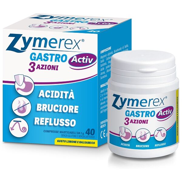 difar distribuzione srl zymerex gastro activ 40 cpr