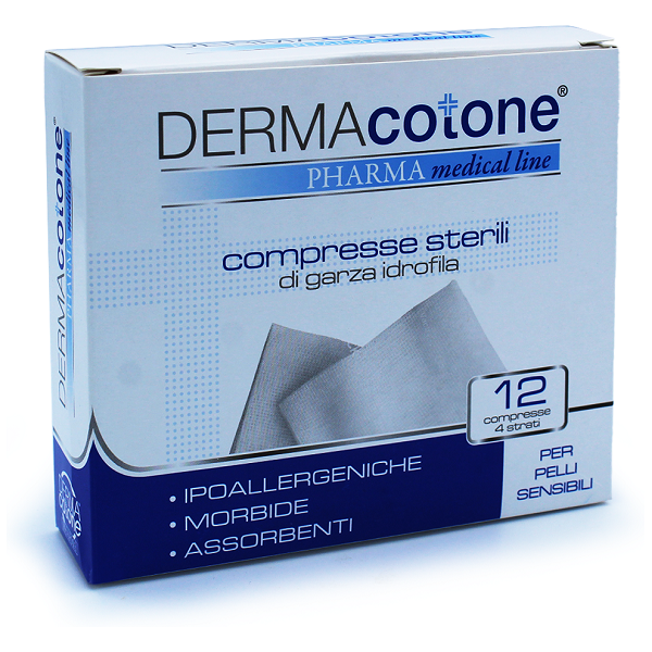 da.ma. distribuzione srl dermacotone garza 4str.7,5x7,5