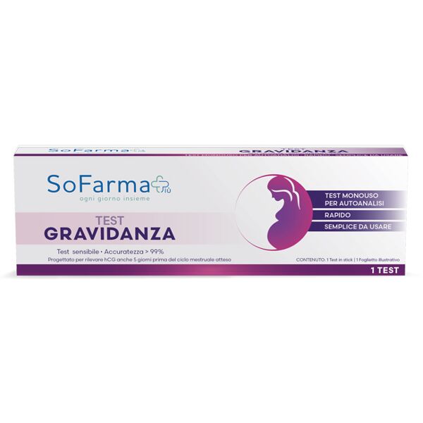 sofarmapiu' sf+ test gravidanza 1pz