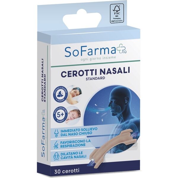 so.farma.morra spa cerotto nasale classico 30pz sf+