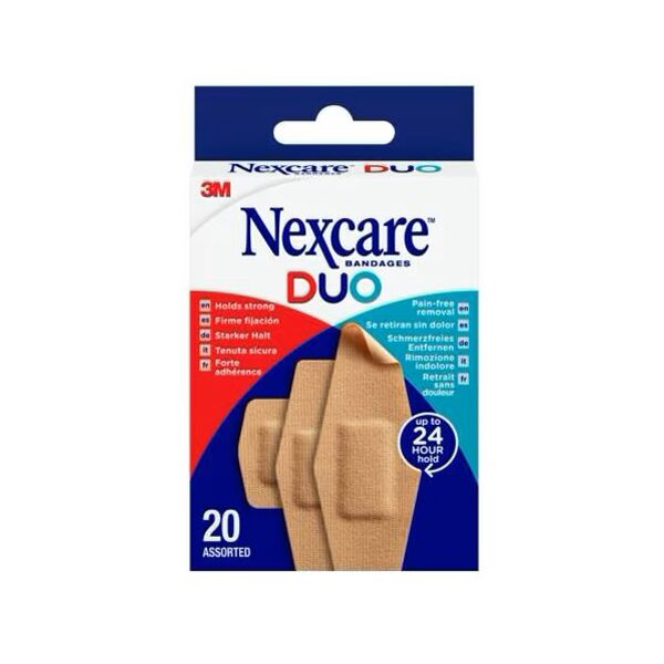 3m nexcare duo cer assort 20pz