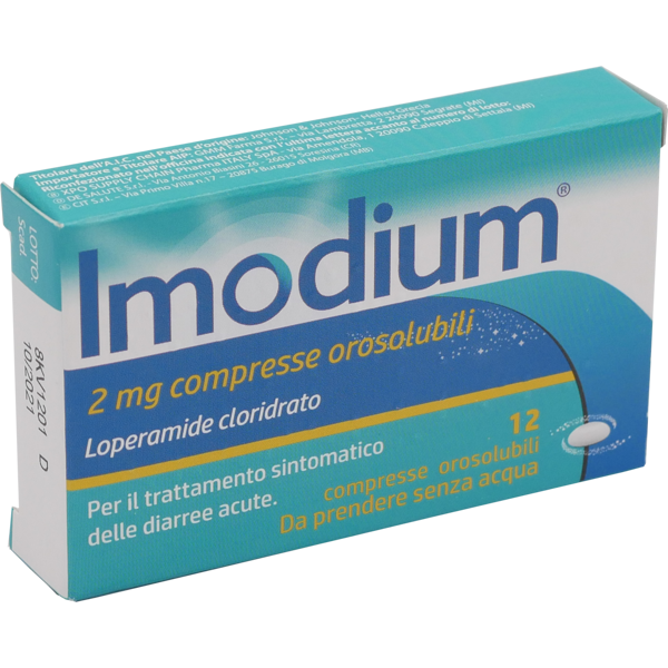 gmm farma srl imodium*12cpr orosol 2mg gmm