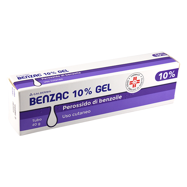 gmm farma srl benzac*gel 40g 10% gmm