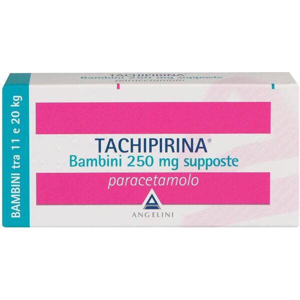 angelini (a.c.r.a.f.) spa tachipirina bambini 10 supposte 250 mg