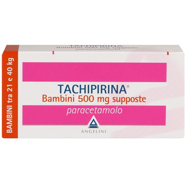 angelini (a.c.r.a.f.) spa tachipirina bambini 10 supposte 500 mg