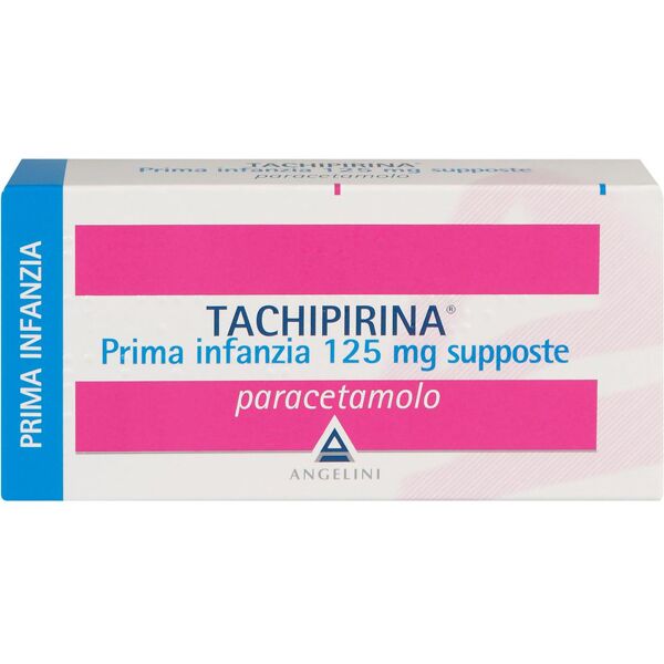 angelini (a.c.r.a.f.) spa tachipirina prima infanzia 10 supposte 125 mg