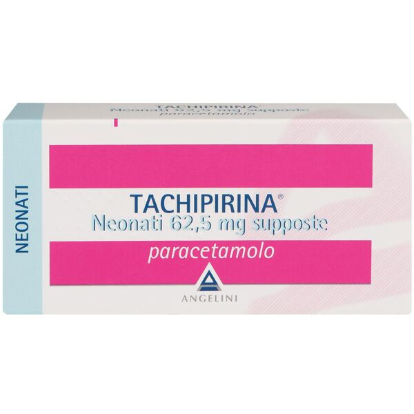 angelini (a.c.r.a.f.) spa tachipirina neonati 10 supposte 62,5 mg