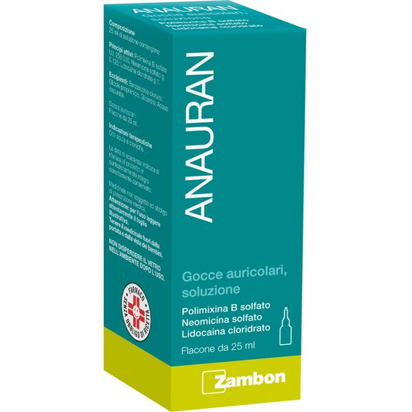 zambon anauran gocce auricolari soluzione flacone 25ml