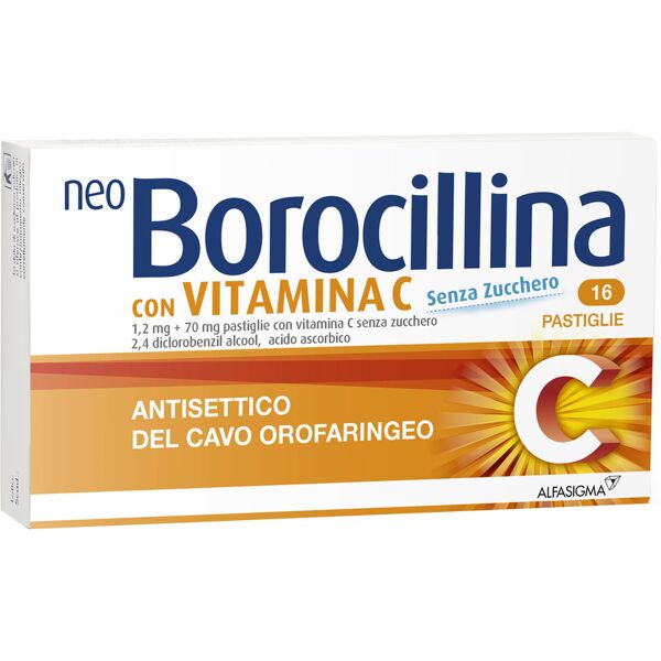 alfasigma spa neoborocillina c 16 pastiglie senza zucchero