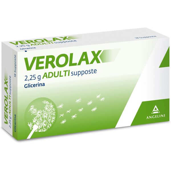 angelini ch verolax adulti 18 supposte 2,25g