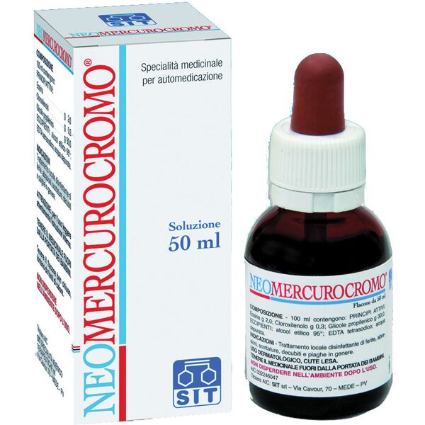 sit laboratorio farmac. srl neomercurocromo*soluz fl 50ml