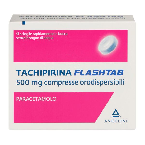 angelini (a.c.r.a.f.) spa tachipirina flashtab 16 compresse 500 mg