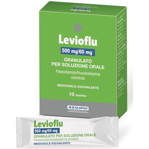 upsa italy srl levioflu*10bust 500mg+60mg