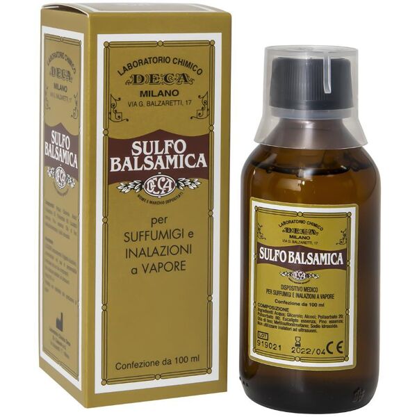 deca laboratorio chimico srl sulfo balsamica sol.100ml