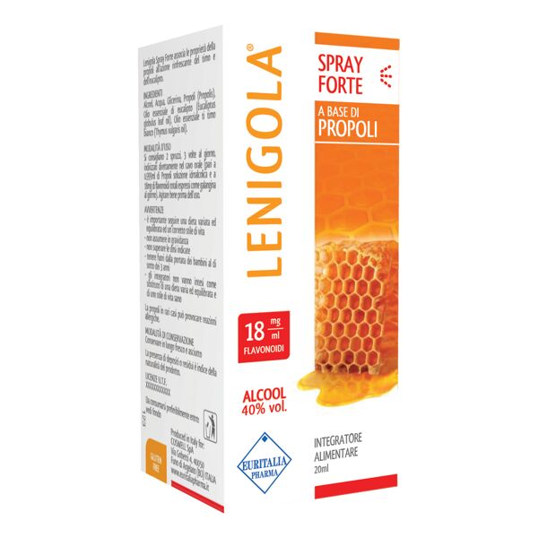 euritalia pharma (div.coswell) lenigola spray forte 20ml