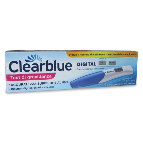 procter & gamble srl clearblue digital conception indicatore 1 test