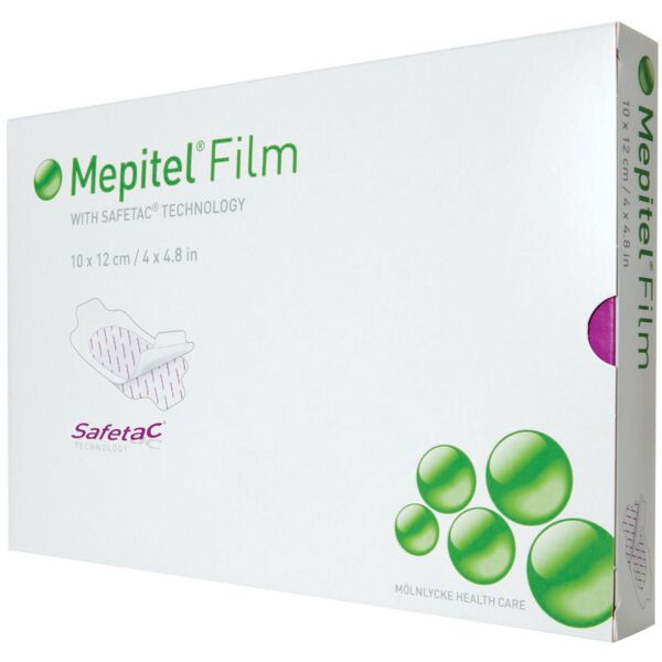 molnlycke health care srl mepitel film medic.10,5x12 10p