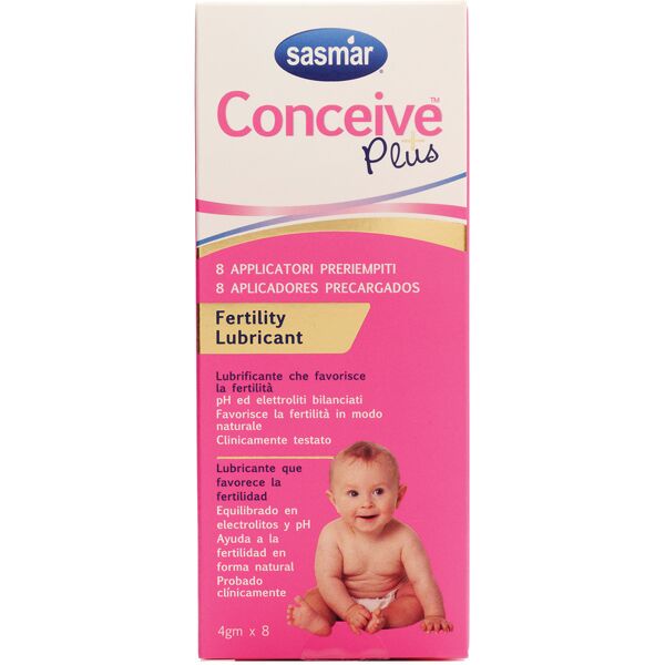 sasmar sprl conceive plus lubrificante vaginale 4g 8 pezzi