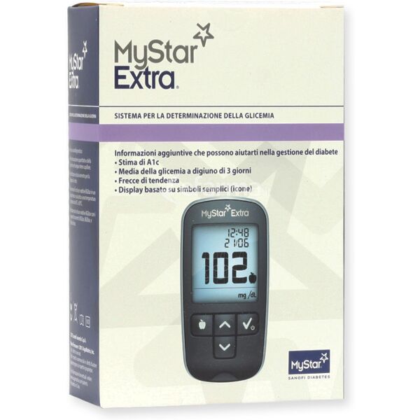 sanofi srl mystar extra kit glicemia