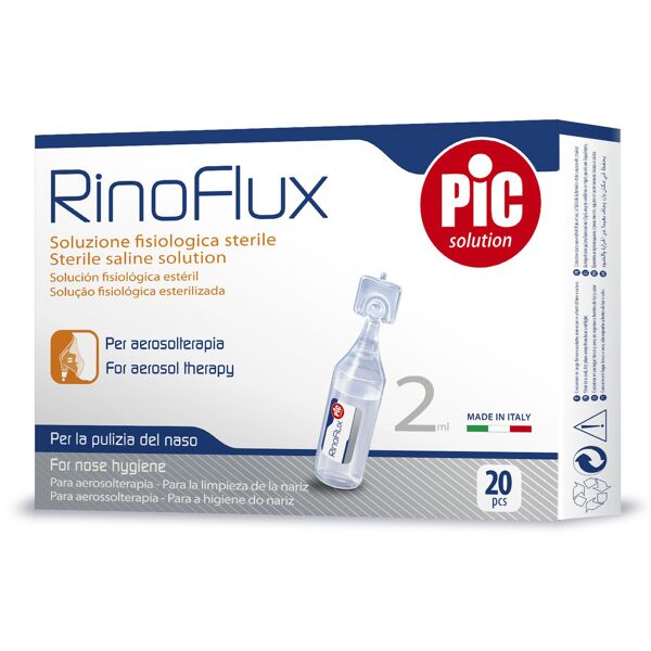 pikdare spa rinoflux soluzione fisiologica 20f 2ml