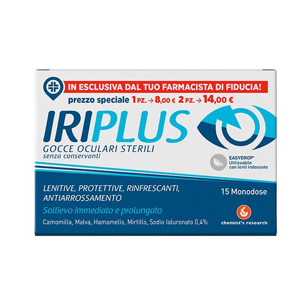 chemist s research srl iriplus easydrop 0,4%coll.15fl