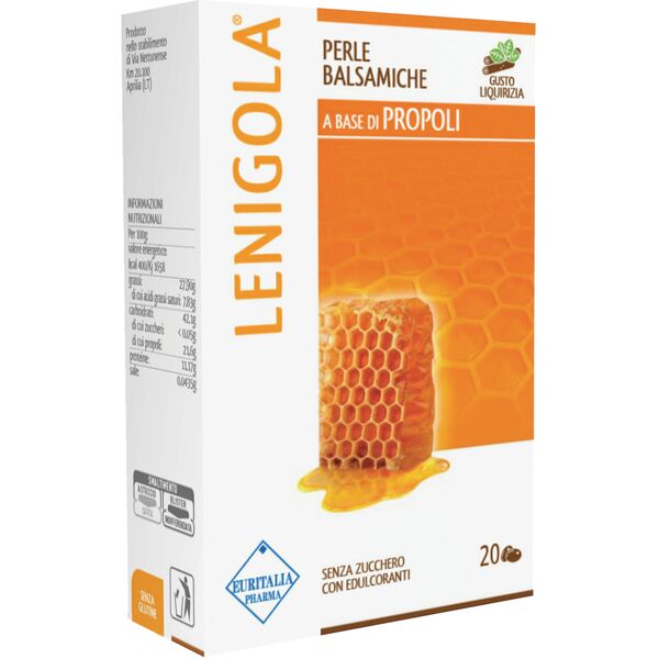 euritalia pharma (div.coswell) lenigola 20 perle liquirizia