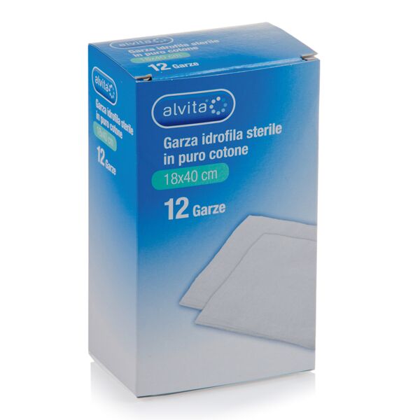 alliance healthcare it.dis.spa alvita garza ster 18x40cm 12pz