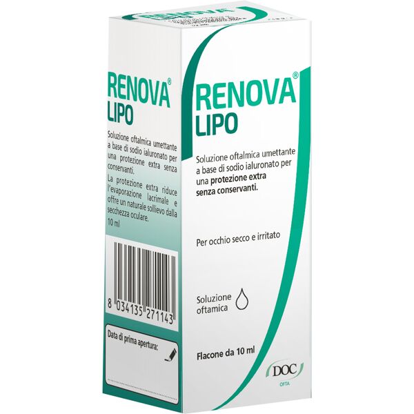 doc generici srl renova lipo ac.ialur.0,4% 10ml