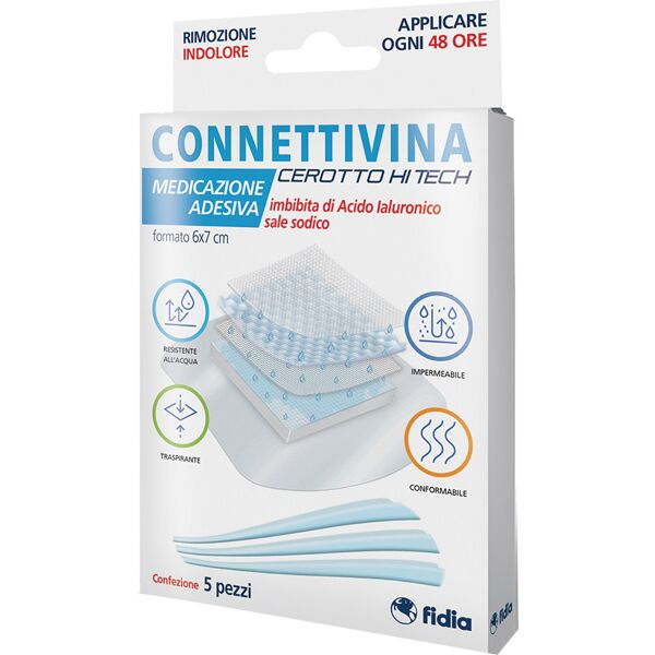 fidia farmaceutici spa connettivina 5 cerotti hitech 6x7