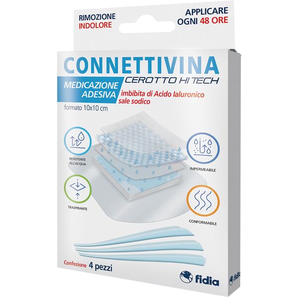 fidia farmaceutici spa connettivina 4 cerotti hitech 10x10