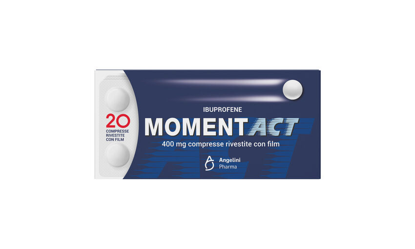 angelini pharma spa momentact 20 compresse rivestite 400 mg