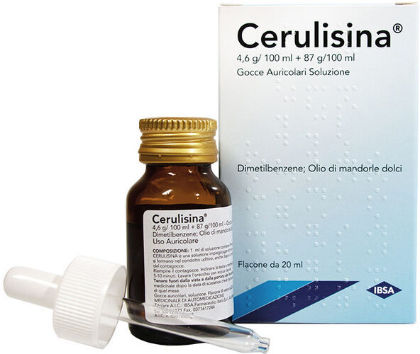 ibsa farmaceutici italia srl cerulisina gocce auricolari 20ml 5%