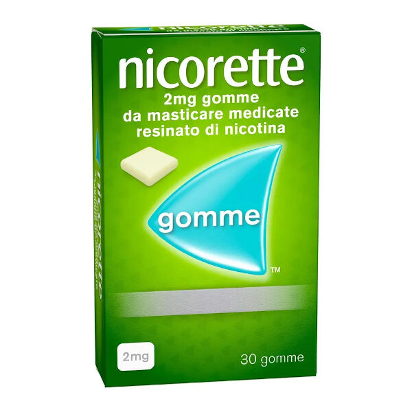 johnson & johnson nicorette 30 gomme da masticare medicate 2mg