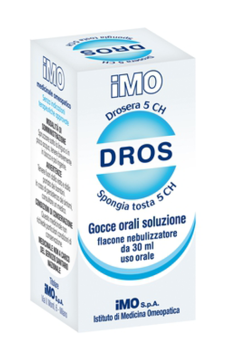 imo spa dros drosera 5ch gocce orali soluzione flacone nebulizzatore spray 30 ml