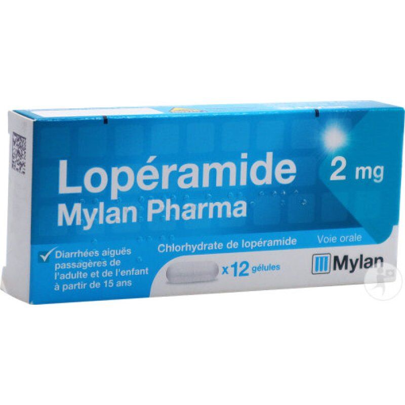mylan spa loperamide 2mg mylan pharma 12 gellule
