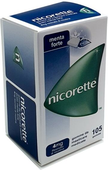 gekofar srl nicorette® 4 mg 105 gomme da masticare menta forte