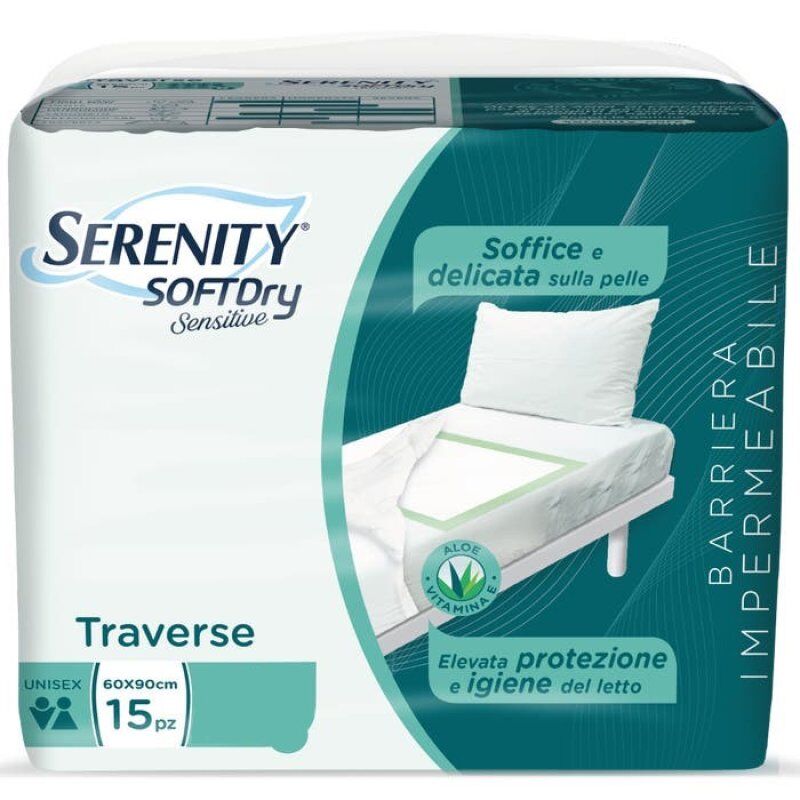 serenity spa traverse extra serenity soft dry sensitive 15 pezzi