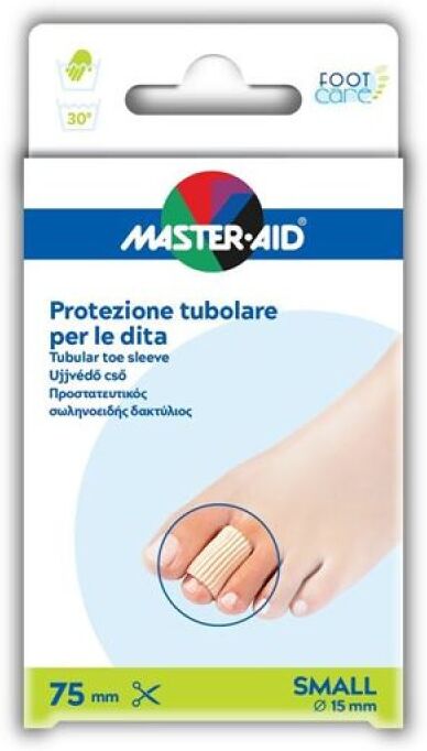 pietrasanta pharma spa protezione tubolare dita ritagliabile foot care master-aid® 15cm taglia s