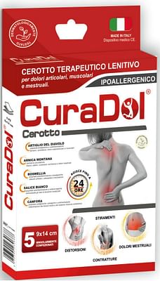 cura farma srl cerotto curadol 5 pezzi