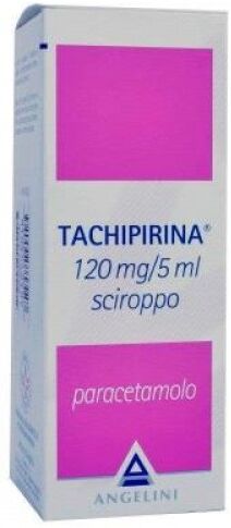 angelini (a.c.r.a.f.) spa tachipirina sciroppo 120 ml 120 mg / 5 ml