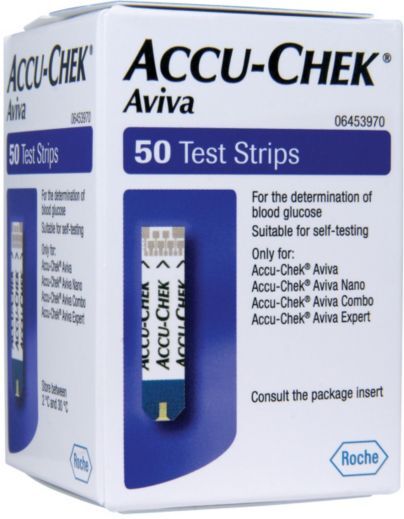 roche diabetes care italy spa accu-chek aviva 50 strisce