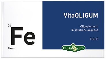 erba vita vitaoligum ferro 20 fiale erbavita