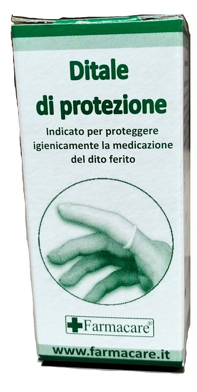 farmacare srl ditale curvo lattice 2 f/care