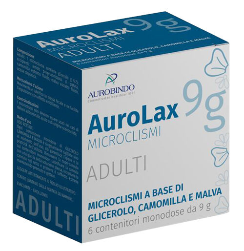 aurobindo etico aurolax microclismi adulti 6pz